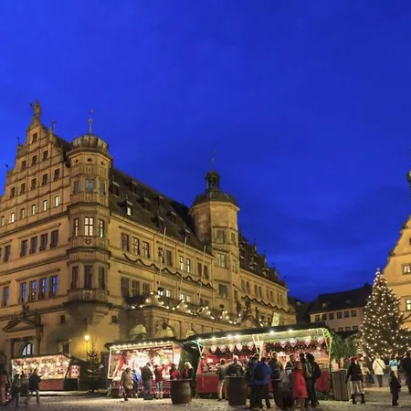 Pension Birgit Rothenburg ob der Tauber Exterior foto